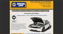 Desktop Screenshot of 3rdavenueautorepair.com